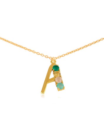 Shiny Initial necklace – A