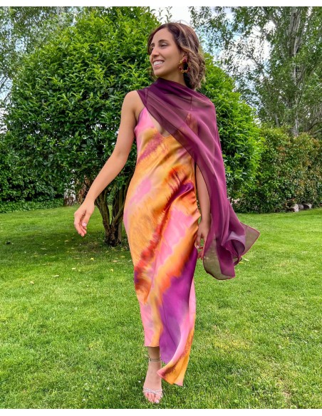 Couche longue en gaze vinicole cationique à double fil