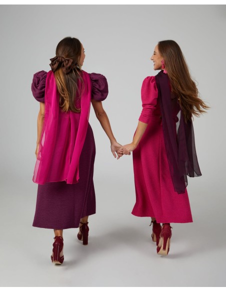 Long layer in double thread cationic wine gauze