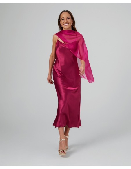 Capa de gasa catiónica de doble hilo buganvilla