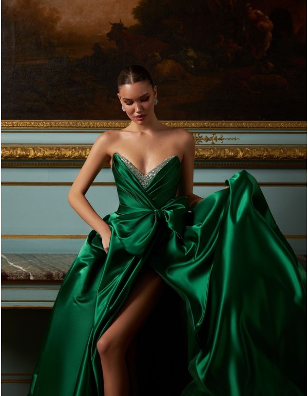 jupe vert emeraude
