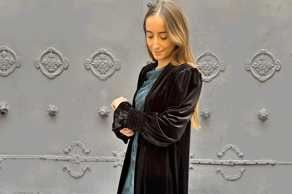 Kimonos de terciopelo