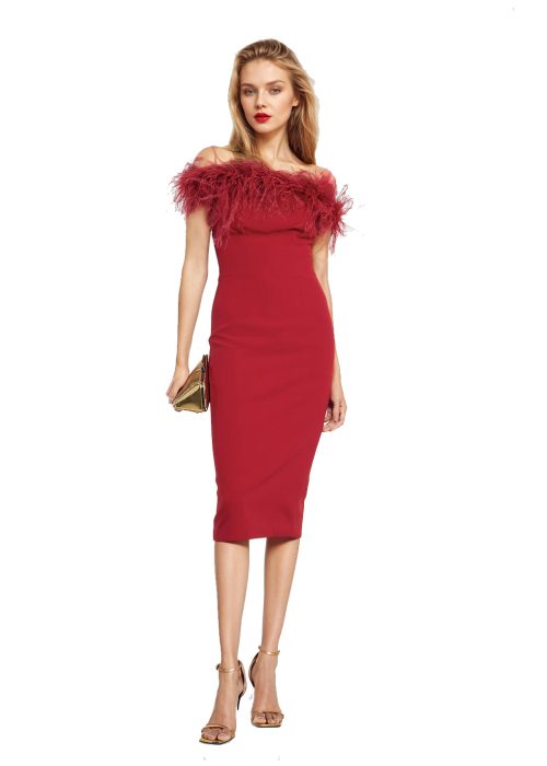 vestido-rojo-plumas